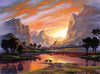 Tranquil Sunset 500 Piece Jigsaw Puzzle